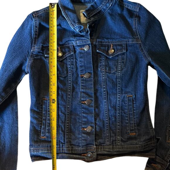 Old Navy Womens Blue Denim Jean Jacket Size X-Small - Picture 6 of 6